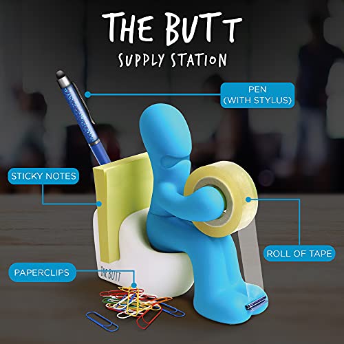 The Butt Tape Dispenser - Funny and Unusual Gift, Fun Secret Santa or Stocking Filler – Novelty Desk Accessory for Men, Boys and Girls - FoxMart™️ - Butt Supplies